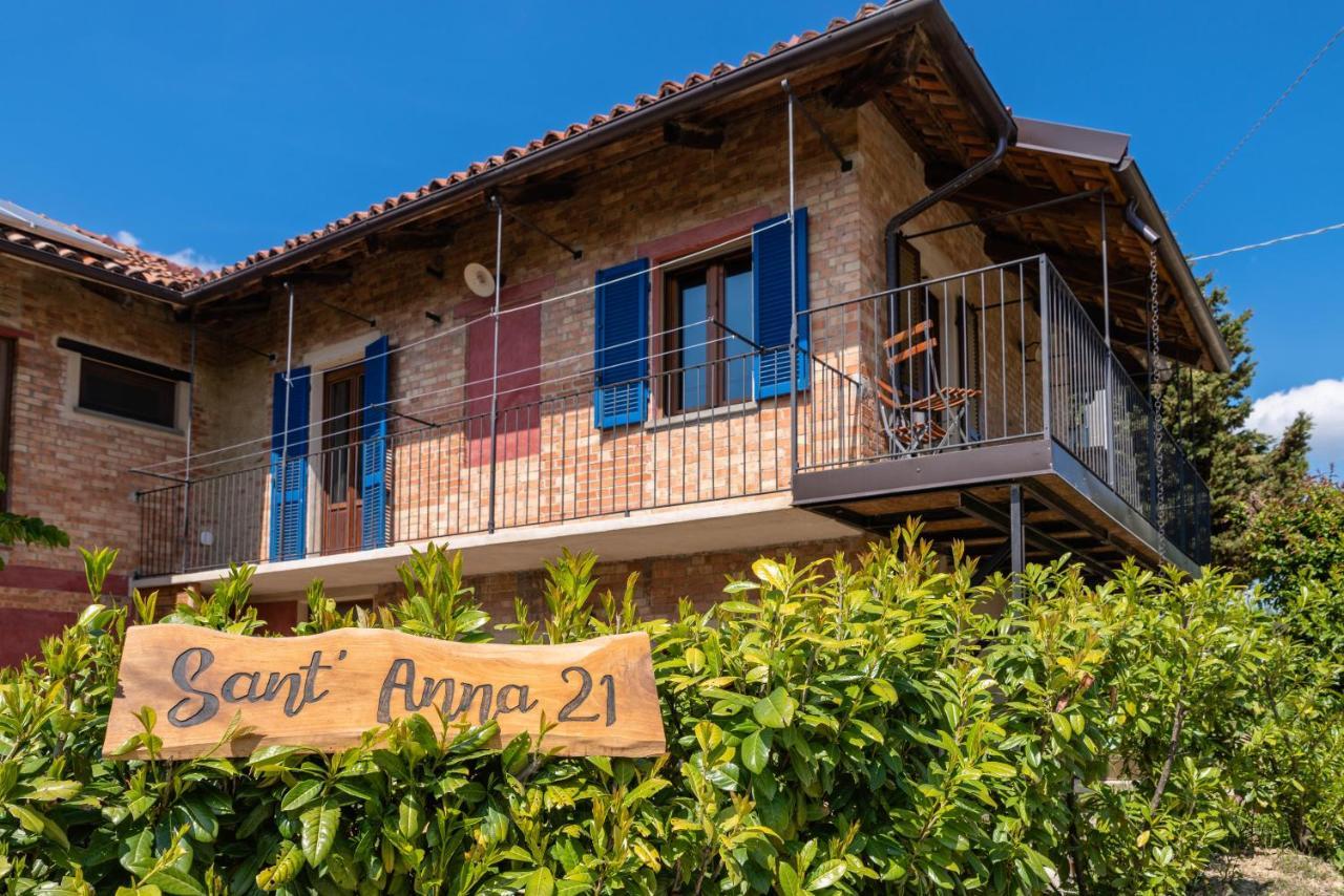 B&B Sant'Anna 21 Monforte dʼAlba Exteriör bild